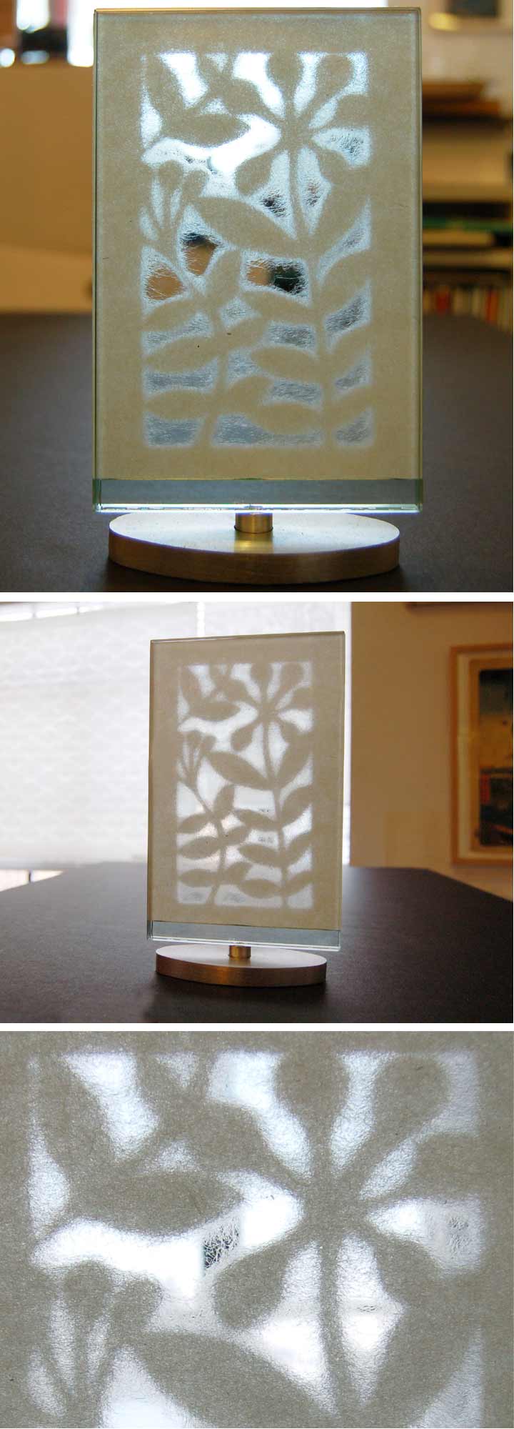 washi glass stand