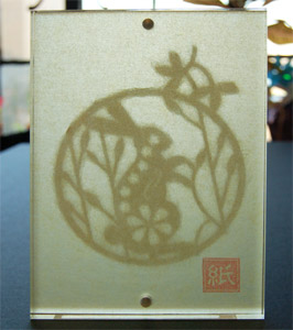 washi acrylic stand-usagi